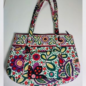 Vera Bradley Tote -- Like New!